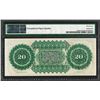 Image 2 : 1872 $20 State of South Carolina Revenue Bond Obsolete Note PMG Superb Gem Unc. 67EPQ