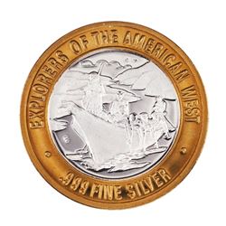 .999 Silver Daniel Boone, Explorers of the American West Gamin Token