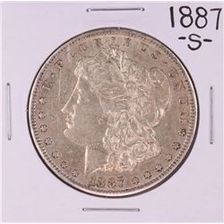 1887-S $1 Morgan Silver Dollar Coin