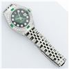 Image 5 : Rolex Ladies Stainless Steel Green Vignette Diamond 26MM Datejust Wristwatch