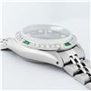 Image 8 : Rolex Ladies Stainless Steel Green Vignette Diamond 26MM Datejust Wristwatch