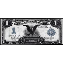 1899 $1 Black Eagle Silver Certificate Note
