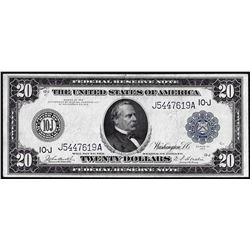 1914 $20 Federal Reserve Bank Note Kansas City