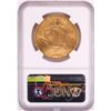 Image 2 : 1908 No Motto $20 St. Gaudens Double Eagle Gold Coin NGC MS64