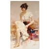 Image 1 : Pino (1939-2010) "White Lace" Limited Edition Giclee on Canvas