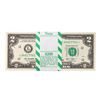 Image 1 : Pack of (100) Consecutive 2013 $2 Federal Reserve STAR Notes San Francisco