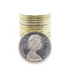 Image 2 : Roll of (20) Brilliant Uncirculated 1965 Canadian Silver Dollar Coins