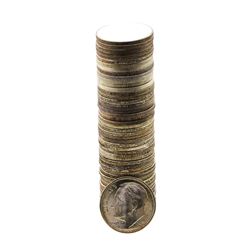 Roll of (50) Brilliant Uncirculated 1946-S Roosevelt Dimes