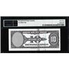 Image 2 : 1929 10 Unit American Bank Note Co. "Test Note" PMG Choice Uncirculated 63EPQ