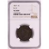 Image 1 : 1817 N-13 Coronet or Matron Head Large Cent Coin NGC VG8 BN