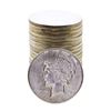 Image 1 : Roll of (20) 1926-P/D/S $1 Peace Silver Dollar Coins