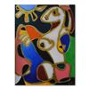Image 1 : Jenik Cook "Meditating" Original Acrylic On Canvas