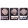 Image 2 : Lot of 1890, 1891, & 1892-O $1 Morgan Silver Dollar Coins NGC Genuine