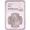 Image 1 : 1903-S $1 Morgan Silver Dollar Coin NGC MS61