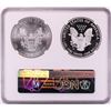 Image 2 : 2013 $1 American Silver Eagle Coin Set NGC MS69/PF69 Ultra Cameo