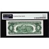 Image 2 : 1963 $2 Legal Tender STAR Note Fr.1513* PMG Superb Gem Uncirculated 67EPQ