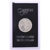 Image 1 : 1881-CC $1 Morgan Silver Dollar Coin GSA Hoard Uncirculated w/Box & COA