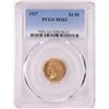 Image 1 : 1927 $2 1/2 Indian Head Quarter Eagle Gold Coin PCGS MS63