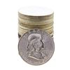 Image 1 : Roll of (20) Brilliant Uncirculated 1958-D Franklin Half Dollar Coins