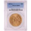 Image 1 : 1871-S $20 Liberty Head Double Eagle Gold Coin PCGS MS60