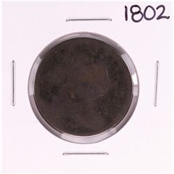 1802 Draped Bust Large Cent Coin