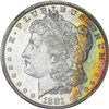 Image 4 : 1881-S $1 Morgan Silver Dollar Coin NGC MS61* Star CAC Amazing Toning