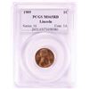 Image 1 : 1909 Lincoln Wheat Cent Coin PCGS MS65RD
