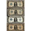 Image 1 : Lot of (4) 1923 $1 Silver Certificate Notes