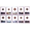 Image 2 : Lot of (10) Ancient Roman Empire Coins NGC Certified