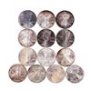 Image 3 : Lot of (13) Brilliant Uncirculated Mixed Date $1 American Silver Eagle Coins