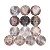 Image 4 : Lot of (13) Brilliant Uncirculated Mixed Date $1 American Silver Eagle Coins