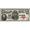 Image 1 : 1907 $5 Woodchopper Legal Tender Note