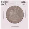 Image 1 : 1861-S Seated Liberty Half Dollar Coin