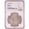 Image 1 : 1879-O $1 Morgan Silver Dollar Coin NGC MS63