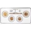 Image 1 : (4) World Gold Coins '27 South Africa '47 Swiss '14 France '32 Netherland NGC Uncirculated