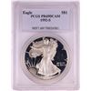 Image 1 : 1992-S $1 Proof American Silver Eagle Coin PCGS PR69DCAM