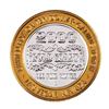 Image 2 : .999 Fine Silver Gold Coast Las Vegas, Nevada $10 Casino Limited Edition Gaming Token