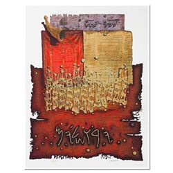 Moshe Castel "Shofar above Lion's Gate" Limited Edition Serigraph