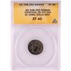 Image 1 : 348-350 AD Ancient Roman Empire Constans AE 19mm Siscia Mint Coin ANACS EF40
