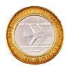 Image 2 : .999 Silver McCarran International Airport Las Vegas, NV $10 Limited Gaming Token