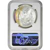 Image 3 : 1881-S $1 Morgan Silver Dollar Coin NGC MS62 CAC Amazing Toning