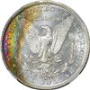 Image 6 : 1881-S $1 Morgan Silver Dollar Coin NGC MS62 CAC Amazing Toning