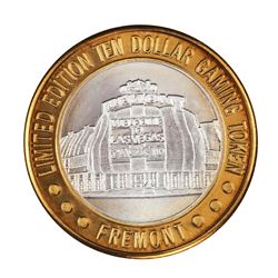 .999 Silver Sam Boyd's Fremont Las Vegas $10 Casino Limited Edition Gaming Token
