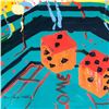 Image 3 : Paul Blaine Henrie (1932-1999) "7 Come 11" Original Oil On Canvas