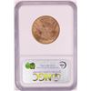 Image 2 : 1893 $10 Liberty Head Eagle Gold Coin NGC MS61