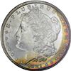 Image 4 : 1881-S $1 Morgan Silver Dollar Coin PCGS MS64 Amazing Toning