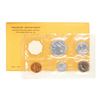 Image 2 : 1961 (5) Coin Proof Set in Original Envelope