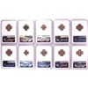 Image 2 : Lot of (10) Ancient Roman Empire Coins NGC Certified