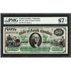 Image 1 : 1872 $50 State of South Carolina Revenue Bond Obsolete Note PMG Superb Gem Unc. 67EPQ