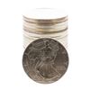 Image 1 : Roll of (20) Brilliant Uncirculated 1996 $1 American Silver Eagle Coins